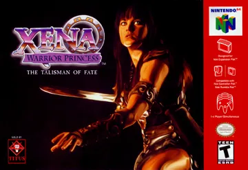 Xena - Warrior Princess - The Talisman of Fate (USA) box cover front